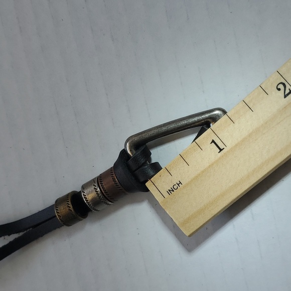 Triangle Silver-Tone Necklace - Picture 3 of 4